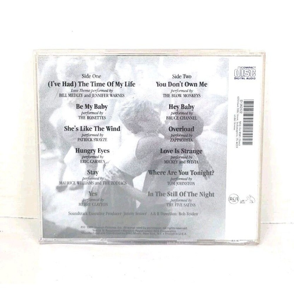 Vintage Dirty Dancing (Original Soundtrack ) Audio CD (1987) - Picture 2 of 4